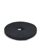 Fita Fecho De Contato | Organizador De Cabos Preto | Rolo 10m